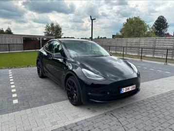 Tesla model y long range AWD, Cuir, Achat, Noir, 5 portes