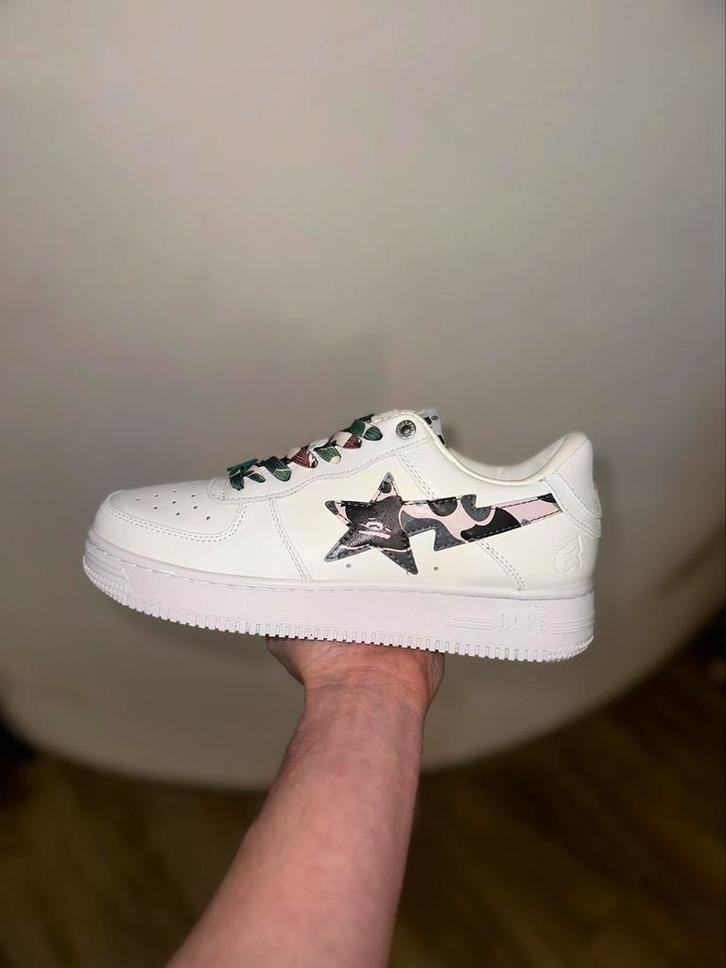 BAPE Bapesta  ABC Camo Green 41+42+44,5, Kleding | Heren, Schoenen, Nieuw, Ophalen of Verzenden