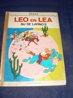 Leo en Lea bij de lapino's Casterman Hergé 1969, Boeken, Gelezen, Ophalen, Eén stripboek, Hergé