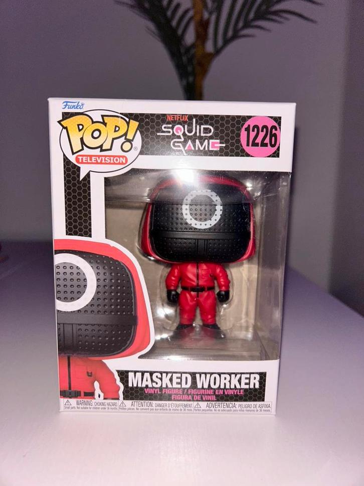 Masked worker funko, Verzamelen, Poppetjes en Figuurtjes, Zo goed als nieuw, Ophalen
