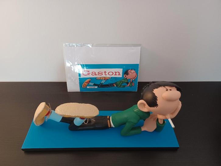 Franquin Guust Flater Gaston Statue Pronea, neuf, Collections, Personnages de BD, Neuf, Statue ou Figurine, Gaston ou Spirou, Enlèvement ou Envoi