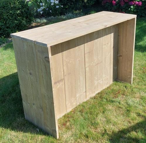 Barmeubel in steigerhout, Huis en Inrichting, Barren, Zo goed als nieuw, Ophalen