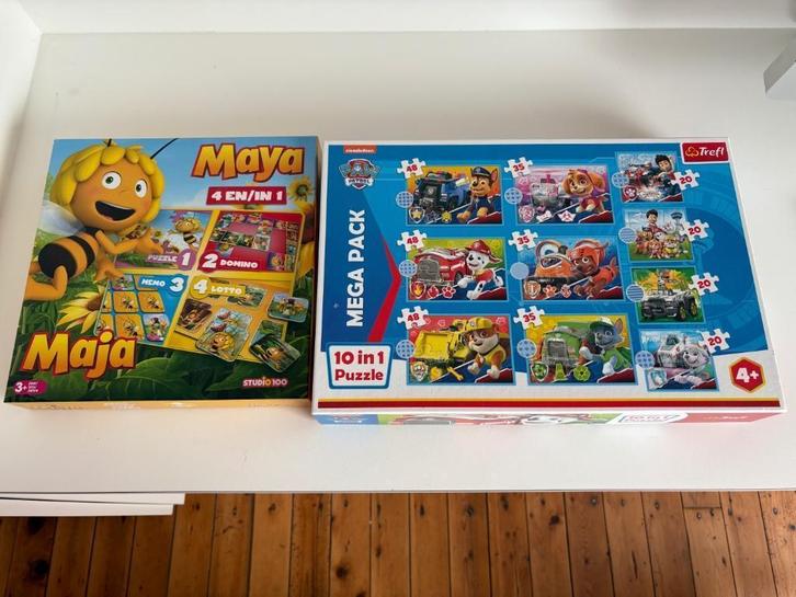 Kinderspellen, Kinderen en Baby's, Speelgoed | Educatief en Creatief, Zo goed als nieuw, Puzzelen, Ontdekken, Ophalen
