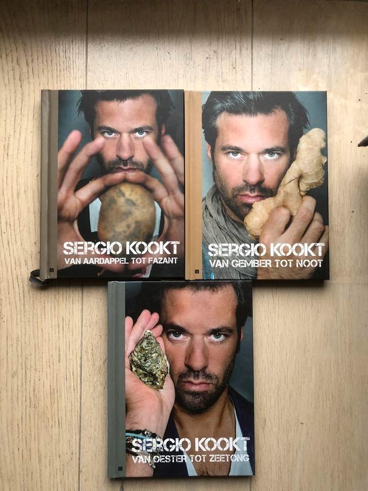 Sergio kookt van A tot Z., Boeken, Kookboeken, Zo goed als nieuw, Ophalen