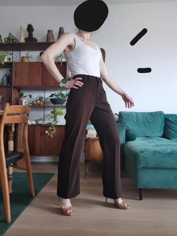 Pantalon Nicky Vankets, Taille 38/40 (M), Enlèvement ou Envoi, Comme neuf, Brun
