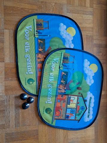 2 zonneschermen auto beschikbaar voor biedingen