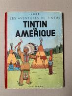 Zeer oud boek Tintin en Amérique, Boeken, Ophalen of Verzenden