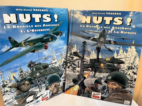 Bataille des Ardennes en BD WH Vassaux les 2 tomes, Verzamelen, Militaria | Tweede Wereldoorlog, Landmacht, Boek of Tijdschrift