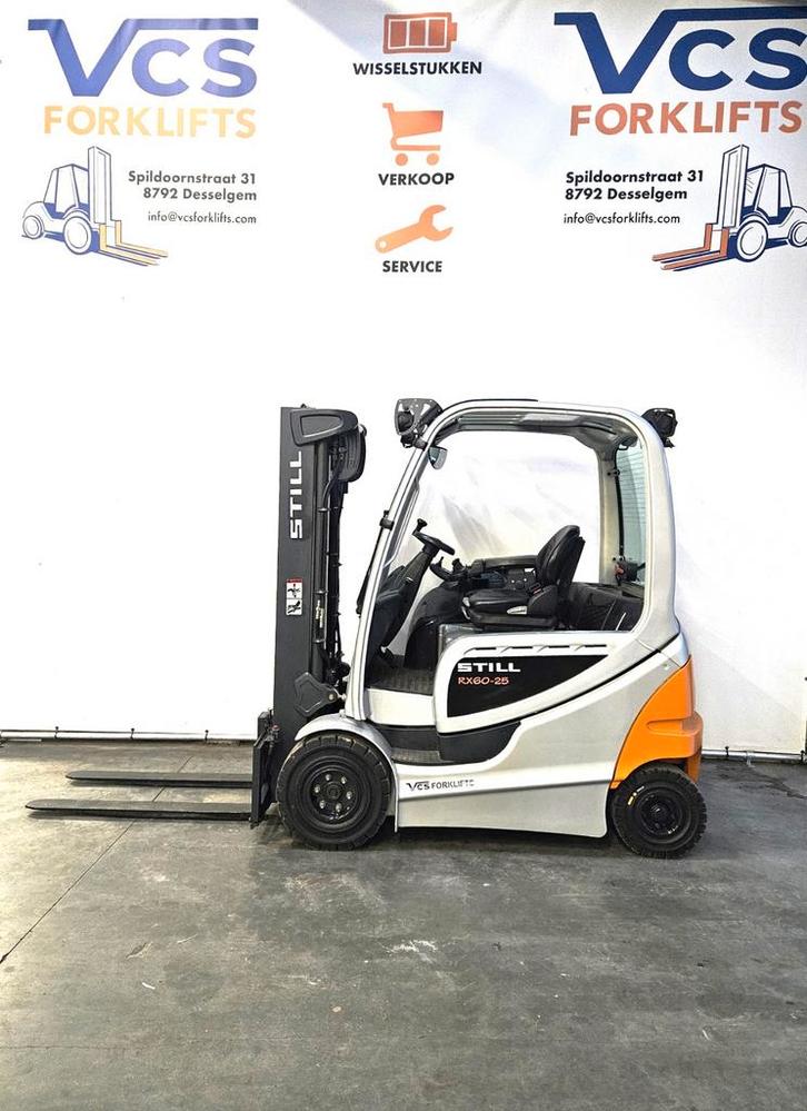 STILL FORKLIFT 2,5t 1936 heures triplex 4,7m comme neuf, Articles professionnels, Machines & Construction | Chariots élévateurs & Transport interne