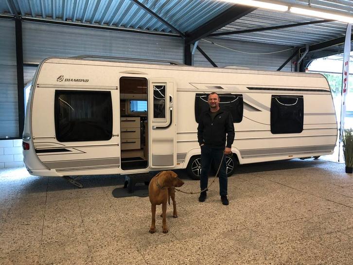 Fendt diamond 700, Caravans en Kamperen, Caravans, tot en met 5, 2000 kg en meer, Rondzit, Fendt, 8 meter en meer, 100 kg of meer