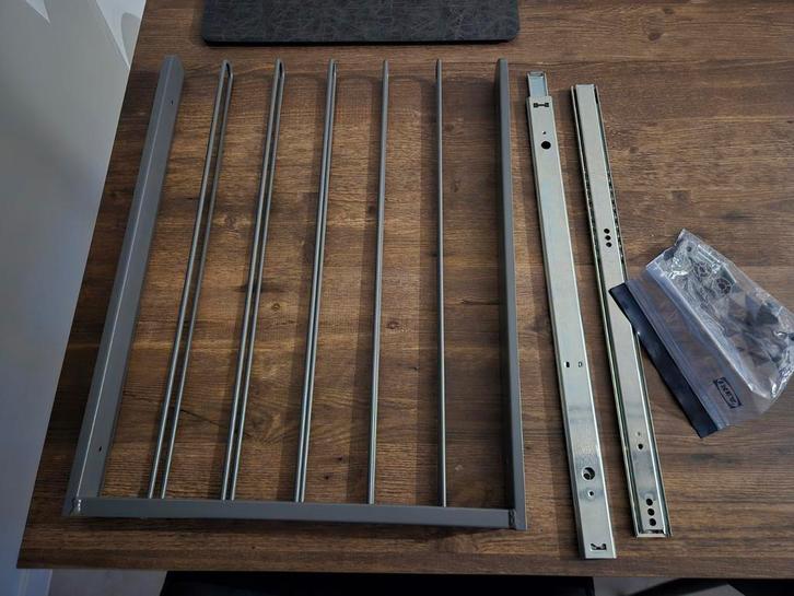 Ikea KOMPLEMENT broekhanger grijs, Huis en Inrichting, Kasten | Kleerkasten, Gebruikt, Ophalen