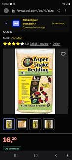 Aspen snakebedding, Enlèvement