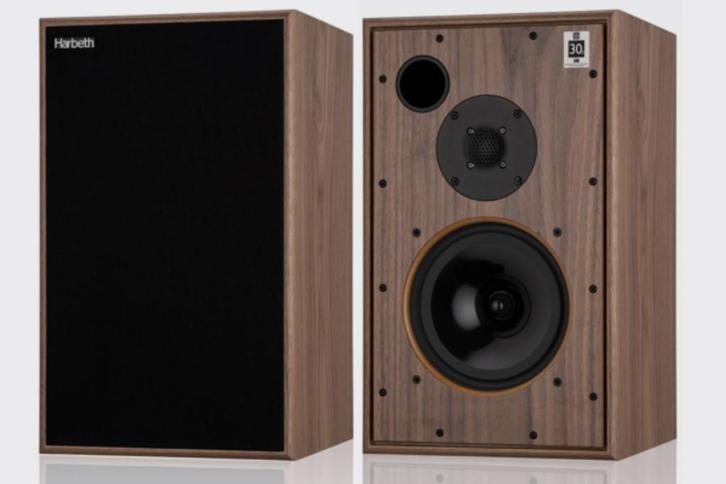 Harbeth 30.2 XD-Walnut, Audio, Tv en Foto, Luidsprekerboxen, Zo goed als nieuw, Front, Rear of Stereo speakers, 60 tot 120 watt