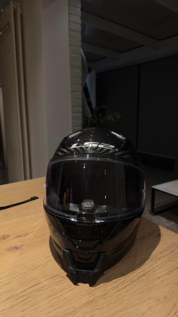 LS2 Vector 2 Carbon Maat L, Motoren, Kleding | Motorhelmen, L, Ophalen