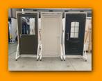 pvc garagedeur, ramen, kozijnen, raam, kozijn, buitendeur,, Kunststof, Ramenhal, Ophalen of Verzenden, Inclusief glas