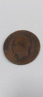 5 cent 1855k Frankrijk, Postzegels en Munten, Munten | Europa | Euromunten, Ophalen of Verzenden, Frankrijk, 5 cent