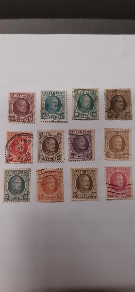 Belgische postzegels, Postzegels en Munten, Postzegels | Europa | België, Ophalen of Verzenden