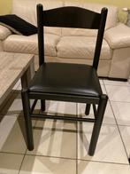 Vintage stoelen 6 stuks, Ophalen, Gebruikt, Zwart, Vijf, Zes of meer stoelen