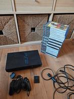 Playstation 2 + 11 piles de jeux (lire la description), Enlèvement ou Envoi