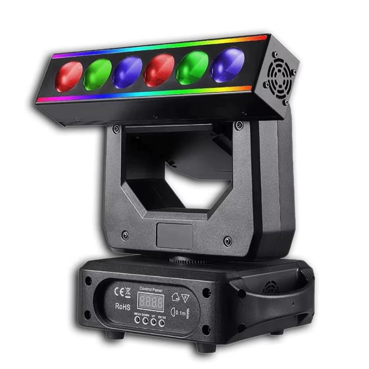 Nieuwe First Class 6 x 40 W Moving Head Bar, Muziek en Instrumenten, Licht en Laser, Nieuw, Licht, Geluidgestuurd, Kleur, Stroboscoopeffect