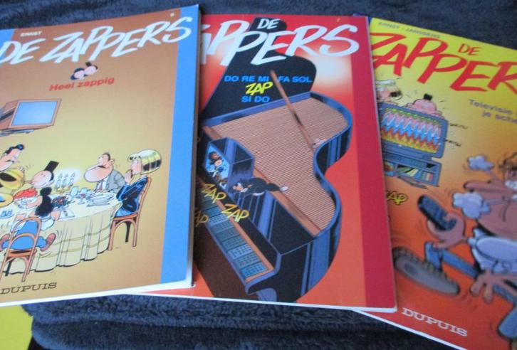 3 strips De Zappers , perfecte staat, Boeken, Strips | Comics, Zo goed als nieuw, Meerdere comics, Overige gebieden, Ophalen of Verzenden