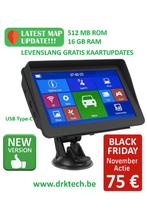 ACTIE! 7' inch Camper, Auto GPS - Gratis Kaart Updates-16GB, Info@drktech.be, Oosterwennel 35 Genk, Nieuw, Ophalen of Verzenden