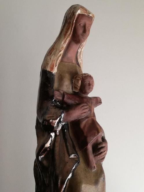 Perignem - Elisabeth Vandeweghe - moeder met kind - keramiek, Antiek en Kunst, Antiek | Keramiek en Aardewerk, Ophalen of Verzenden