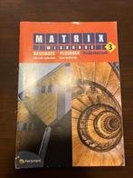 Wiskunde boek Matrix 3 vademecum, Boeken, Ophalen of Verzenden, Gelezen, ASO, Wiskunde A