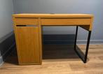 Bureau Micke 105x50cm eikeffect, Huis en Inrichting, Ophalen, Gebruikt, Bureau