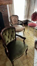 3 mooie antieke stoelen 70€/stuk, Ophalen of Verzenden