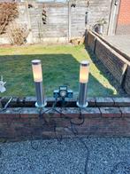 Rvs tuinlampen, Ophalen of Verzenden, Zo goed als nieuw