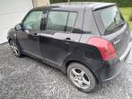 Suzuki Swift 2008 1.3DDIS - 180.000 km Ongevalwagen, Auto's, Suzuki, Voorwielaandrijving, Stof, Zwart, 4 cilinders