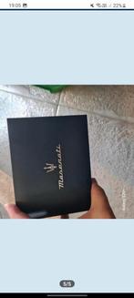 Maserati horloge, Handtassen en Accessoires, Horloges | Heren, Overige merken, Staal, Gebruikt, Staal