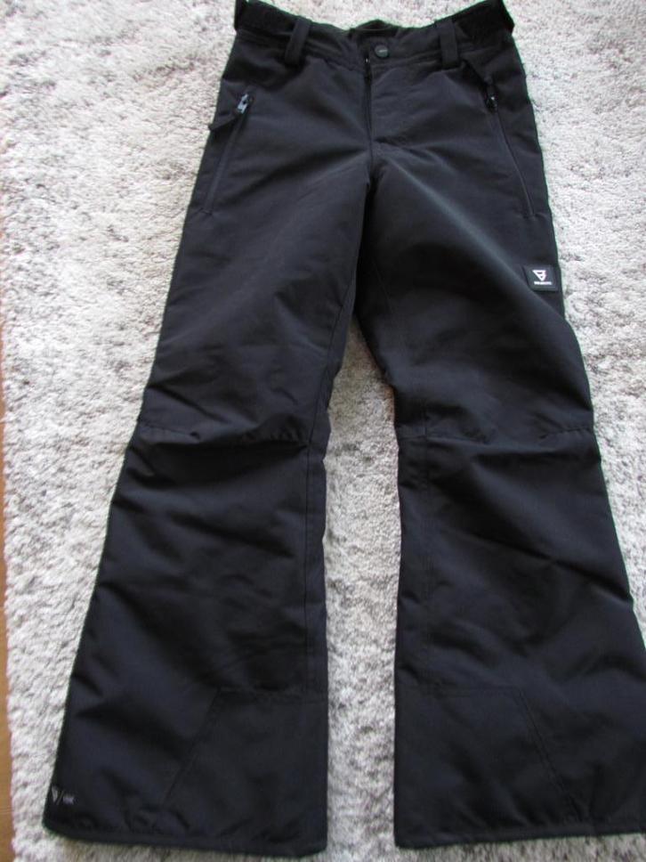 Pantalon de ski noir Brunotti taille 140, Sports & Fitness, Ski & Ski de fond, Comme neuf, Vêtements, Autres marques, Enlèvement ou Envoi