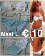 Bikini met strik maat L, Ophalen of Verzenden, Nieuw, Blauw, Bikini