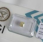 Zeldzame Natuurlijke Gouden Diamant (€5000 waard), Ophalen of Verzenden, Goud