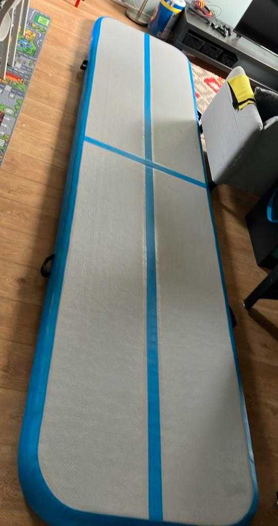 Airtrack 4 x 1 m, Sports & Fitness, Gymnastique, Comme neuf, Enlèvement