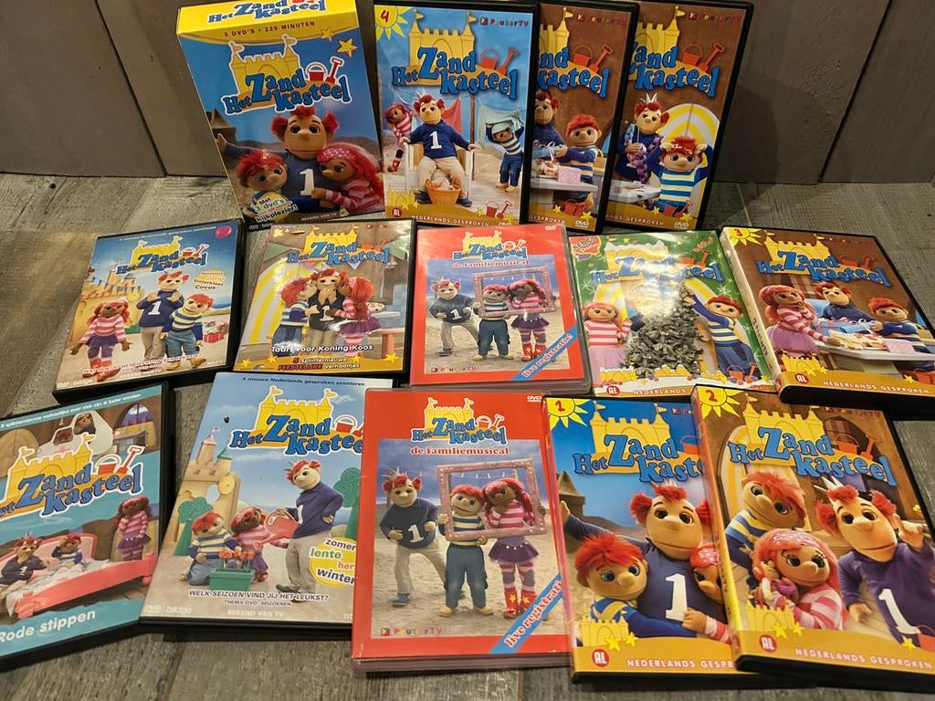 Zandkasteel DVD Collectie, Cd's en Dvd's, Ophalen of Verzenden, Zo goed als nieuw