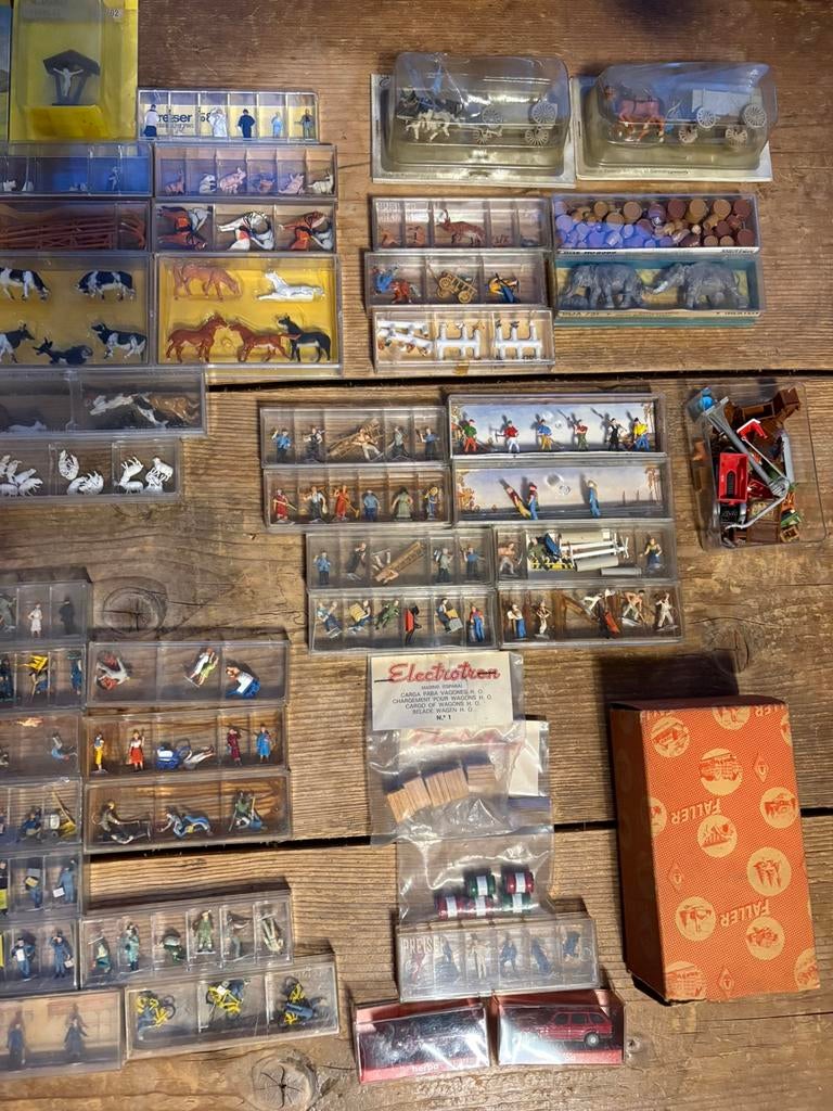 PERSONNAGES PREISER FALLER HO Marklin Lima Fleishmann Jouef, Hobby & Loisirs créatifs, Trains miniatures | HO, Neuf, Autres types
