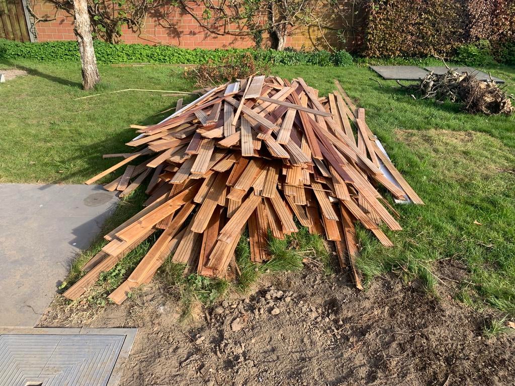 Gratis brandhout, Minder dan 3 m³, Ophalen, Overige houtsoorten, Blokken