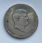 2 ciciliën zilveren munt van 1856,500 lire 1983,eurocenten, Enlèvement ou Envoi, Italie, Série, Argent