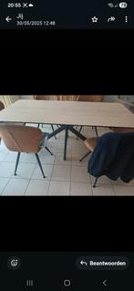 Stoel, Ophalen, Bruin, Leer, Zo goed als nieuw