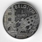 Belgique : 5 euros 1996 (Albert 2) en FDC, Envoi, Monnaie en vrac