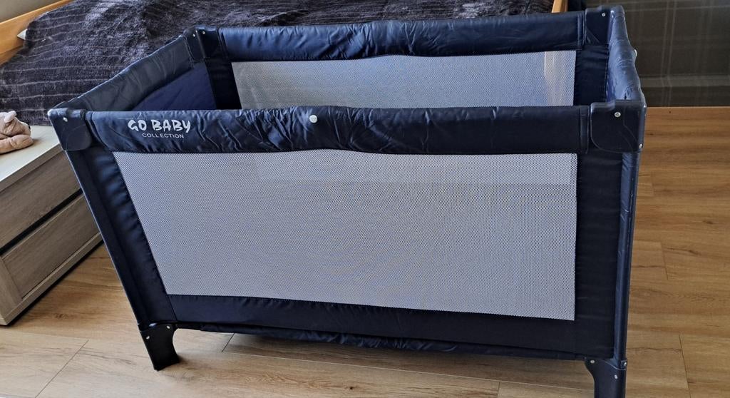 Reisbedje met extra matrasje, Kinderen en Baby's, Babywiegjes en Ledikanten, Ophalen, Reisbedje