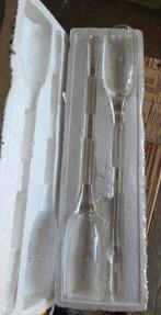 Vintage 2 flûtes à champagne sur tige, Maison & Meubles, Enlèvement