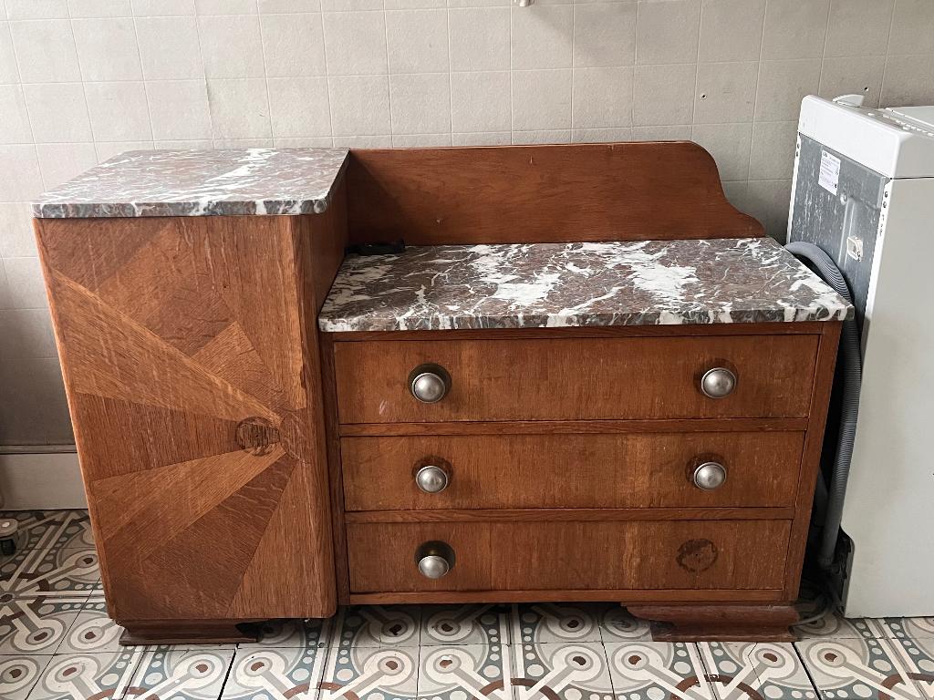 Armoire basse, Maison & Meubles, Enlèvement, Utilisé, Avec tablette(s)