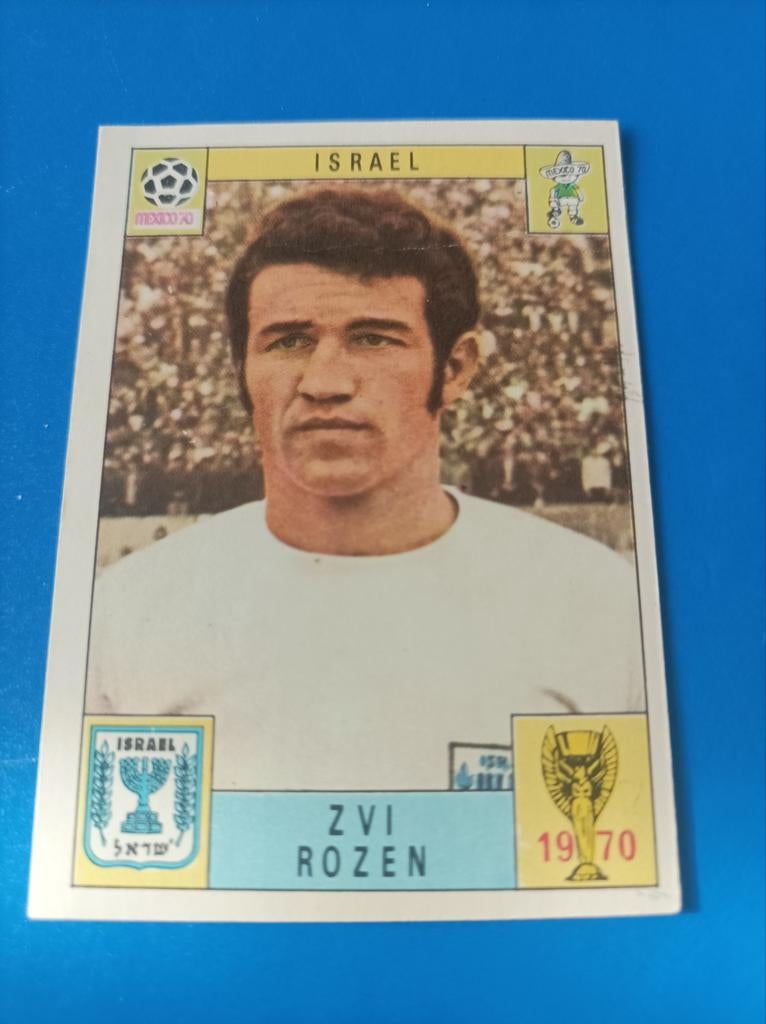 Panini Mexico 70, Israël Zvi Roses (1), Enlèvement ou Envoi