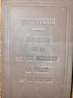 Infanterie - règlement sur le service intérieur, Avant 1940, Utilisé, Armée de terre, Envoi