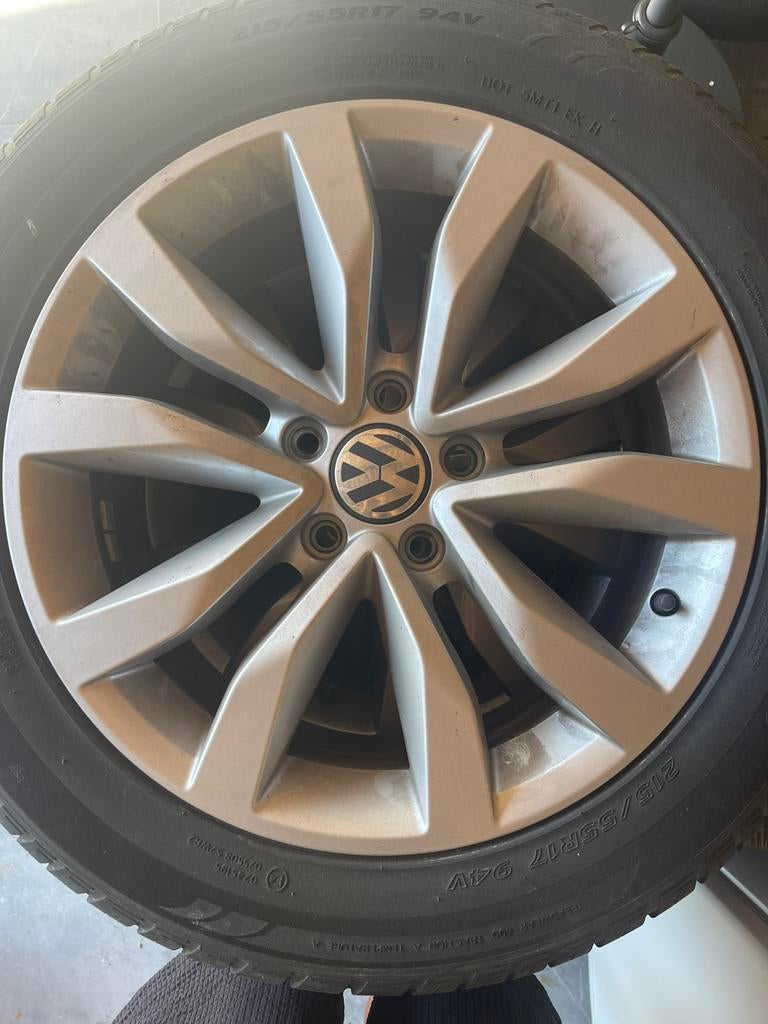 17 inch Originele volkswagen (beetle) velgen, Ophalen, 17 inch, Band(en)