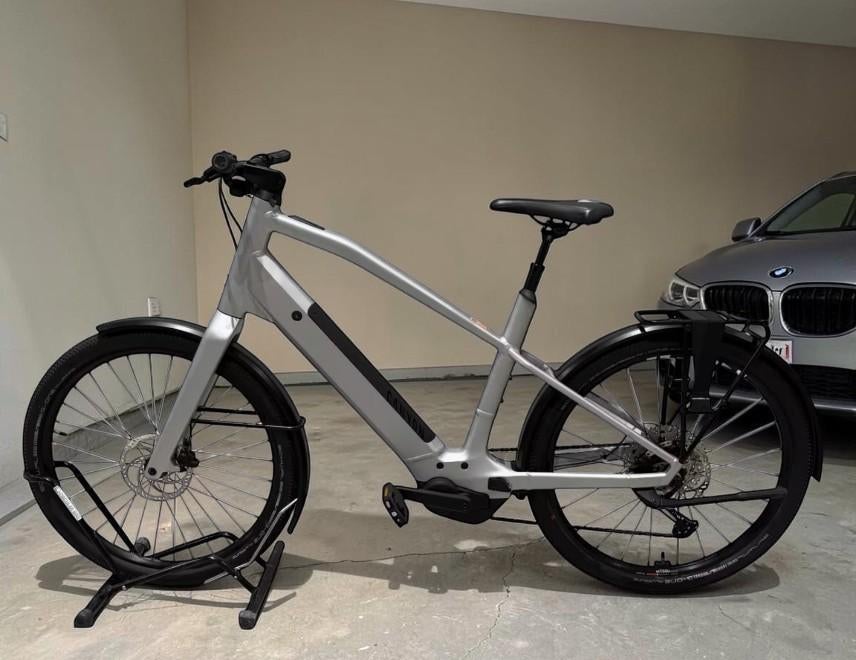 Canyon e-bike,slechts 3000km ,Topstaat ,Grote actieradius, Fietsen en Brommers, Elektrische fietsen, Zo goed als nieuw, 47 tot 51 cm